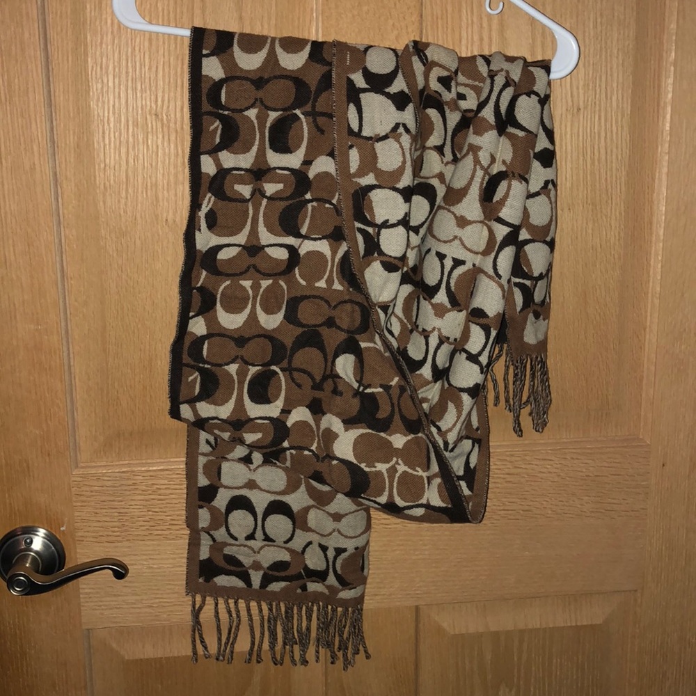 Coach Reversible Scarf
